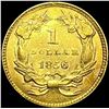 Image 2 : 1856 Slanted 5 Rare Gold Dollar UNCIRCULATED