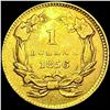 Image 2 : 1856 Slanted 5 Rare Gold Dollar HIGH GRADE