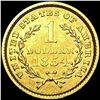 Image 2 : 1854 Rare Gold Dollar UNCIRCULATED