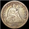 Image 1 : 1878-CC Seated Liberty Quarter NICELY CIRCULATED