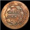 Image 2 : 1811 Classic Head Half Cent NICELY CIRCULATED