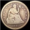Image 1 : 1841-O Seated Liberty Quarter NICELY CIRCULATED