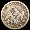 Image 2 : 1841-O Seated Liberty Quarter NICELY CIRCULATED