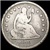 Image 1 : 1840-O Seated Liberty Quarter NICELY CIRCULATED