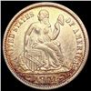 Image 1 : 1874 Arrows Seated Liberty Dime CLOSELY UNCIRCULATED