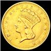 Image 1 : 1856 Rare Gold Dollar CLOSELY UNCIRCULATED