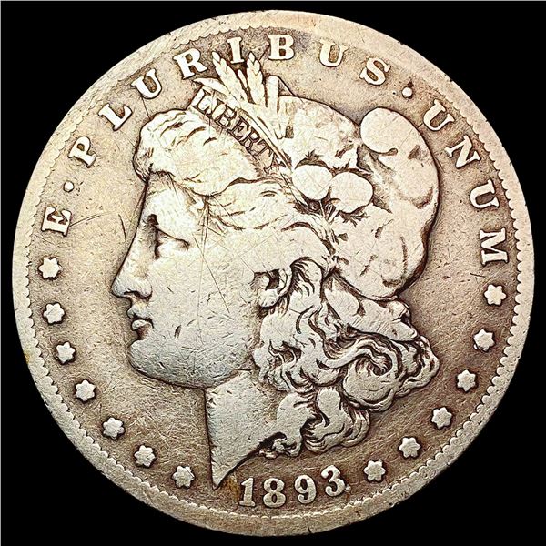 1893-S Morgan Silver Dollar NICELY CIRCULATED