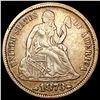 Image 1 : 1873 Arrows Seated Liberty Dime CLOSELY UNCIRCULATED