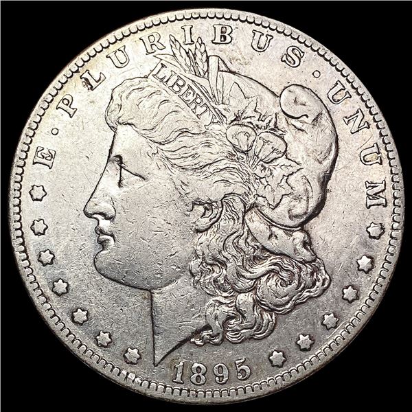 1895-S Morgan Silver Dollar NEARLY UNCIRCULATED