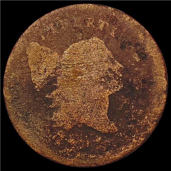 1797 Let Edge Liberty Cap Half Cent NICELY CIRCULATED