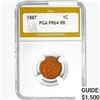 1887 Indian Head Cent PGA PR64 RB