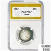 1967 25C Canada PGA PR67