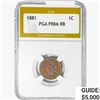 Image 1 : 1881 Indian Head Cent PGA PR66 RB