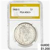 1900-S Morgan Silver Dollar PGA MS63+