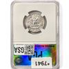 Image 2 : 1941 Washington Silver Quarter PGA MS64 DDR,FS-801