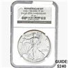 Image 1 : 2006-P Silver Eagle NGC PF69 REV PF