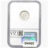 Image 2 : 1935-D Mercury Silver Dime NGC MS64