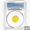1929 $2.50 Gold Quarter Eagle PCGS MS62