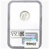 Image 2 : 1935-D Mercury Silver Dime NGC MS65