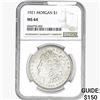 Image 1 : 1921 Morgan Silver Dollar NGC MS64