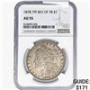 1878 REV 78 Morgan Silver Dollar NGC AU55