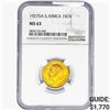 1927SA .2355oz Gold S.Africa Sovereign NGC MS63