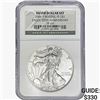 Image 1 : 2006 P Silver Eagle NGC PF69 REV PF