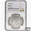 1887-S Morgan Silver Dollar NGC AU58