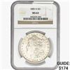 Image 1 : 1885-O Morgan Silver Dollar NGC MS63