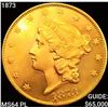 Image 1 : 1873 $20 Gold Double Eagle CHOICE BU PL
