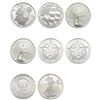 Image 1 : [8] 1oz Silver Commemorative Coins
