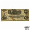 Image 1 : 1862 $100 Confederate States of America Note