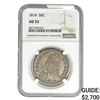 Image 1 : 1814 Capped Bust Half Dollar NGC AU55