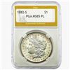 Image 1 : 1882-S Morgan Silver Dollar PGA MS65 PL