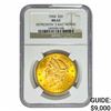 Image 1 : 1904 $20 Gold Double Eagle NGC MS62 Depression 3 Bag Hoard
