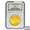 Image 1 : 1873 $20 Gold Double Eagle NGC MS61 Open 3