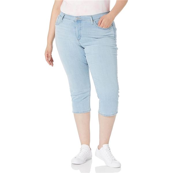 NEW LEVI'S 311 SHAPING CAPRIS SIZE 29