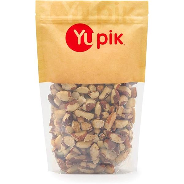 NEW YUPIK ROASTED WHOLE BRAZIL NUTS UNSALTED