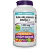 Image 1 : NEW WEBBER NATURALS OMEGA 3 FISH OILS 1000MG
