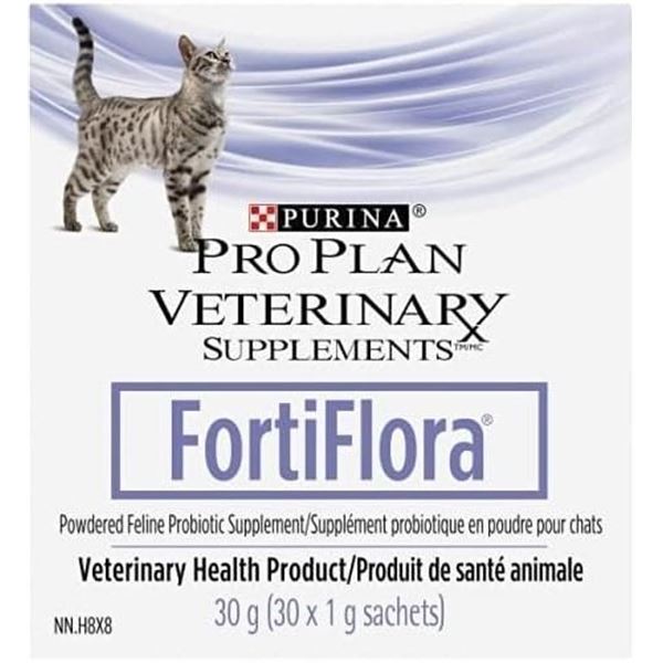 NEW PURINA PRO PLAN FORTIFLORA SUPPLEMENT 30G