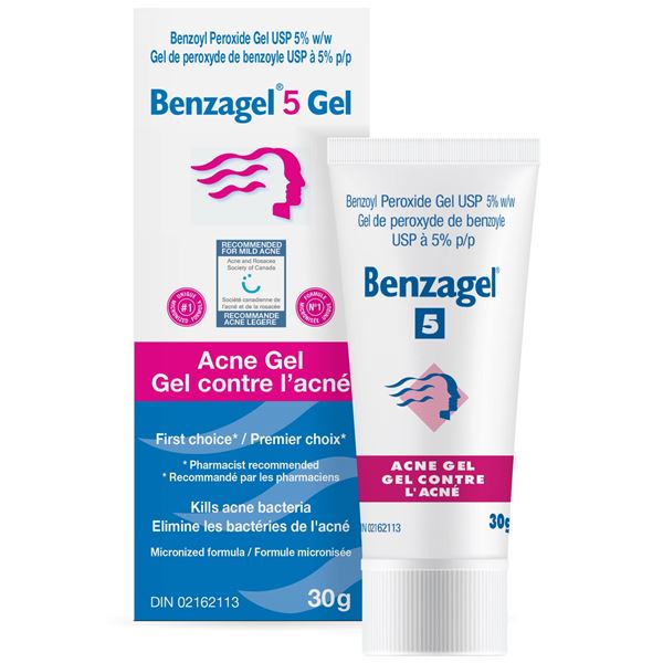 NEW BENZAGEL 5 GEL ACNE GEL