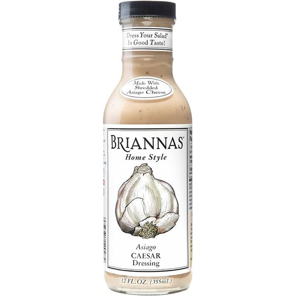 NEW BRIANNAS HOME STYLE ASIAGO CAESAR DRESSING