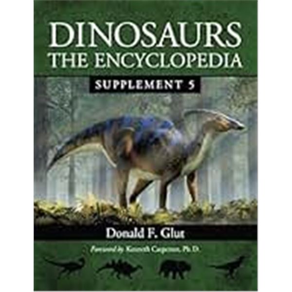 NEW DINOSAURS THE ENCYCLOPEDIA SUPPLEMENT 5 BOOK