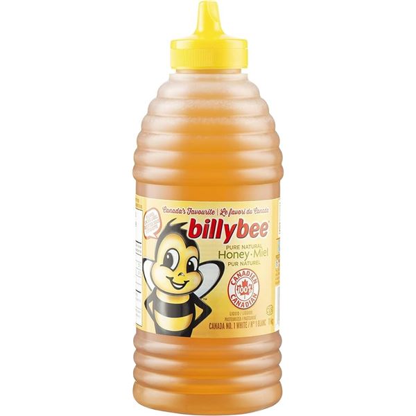 NEW BILLYBEE PURE NATURAL HONEY 1KG BOTTLE