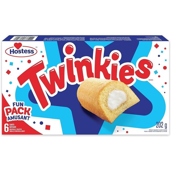 NEW 2 X 202G HOSTESS TWINKIES