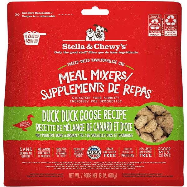 NEW STELLA AND CHEWYS MEAL MIXERS DUCK DUCK GOOSE