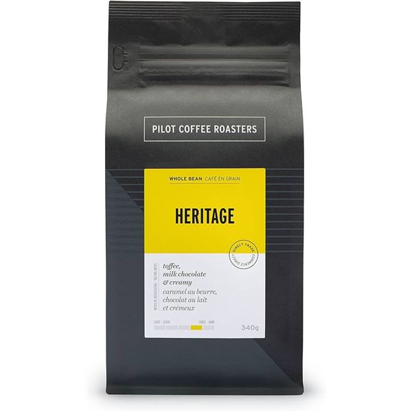 NEW PILOT COFFEE ROASTERS HERITAGE GROUND COFFEE