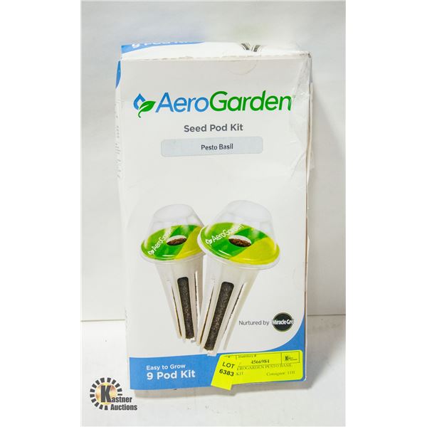 NEW AEROGARDEN PESTO BASIL 9-POD KIT