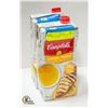 Image 1 : 2 NEW CAMPBELLS CHICKEN BROTH NO SALT ADDED