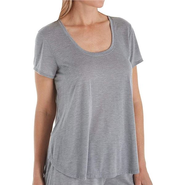 NEW NATORI WOMENS SHORT SLEEVE SHIRT GREY